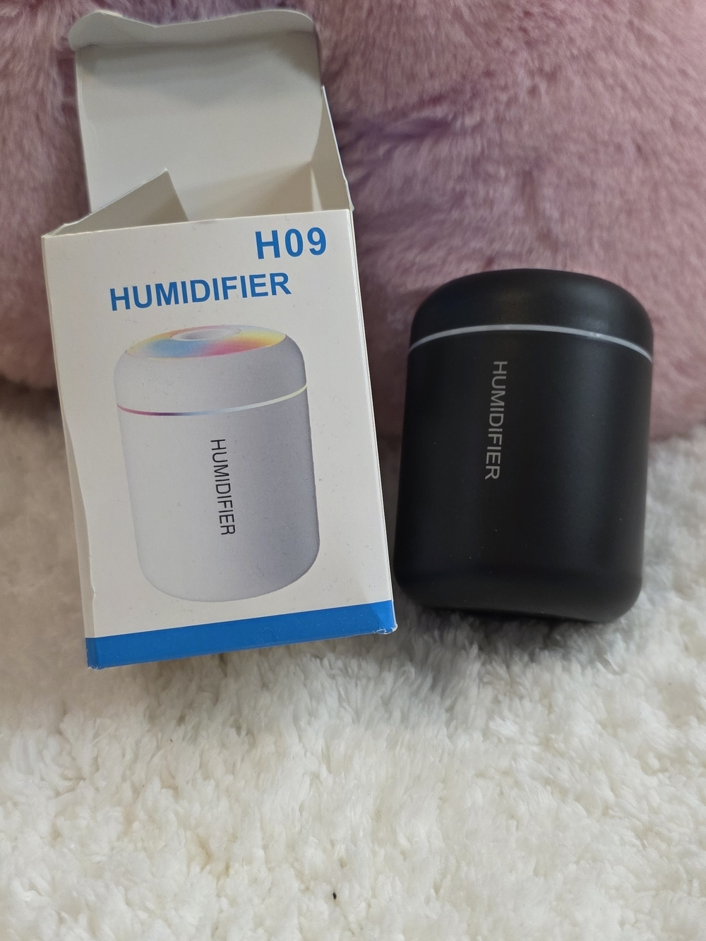 H09 Portable Mini Humidifier in Black